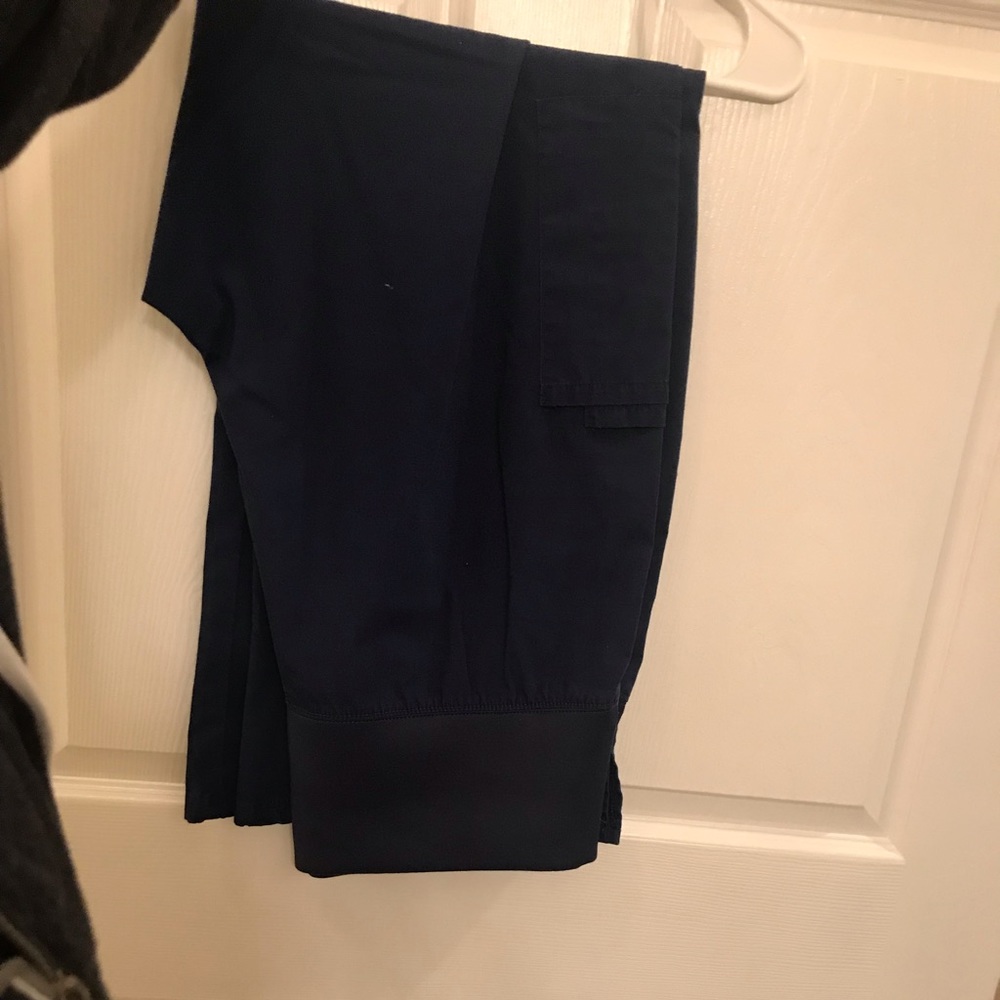 Navy scrubs pants maternity